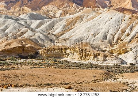 Rocky Hills of the Negev Desert in Israel