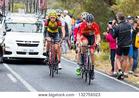 MELBOURNE, AUSTRALIA - FEBRUARY 1: The inaugral Cadel Evans Great Ocean Road Race
