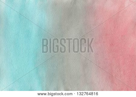 Abstract Pink, Grey And Blue Watercolor Background