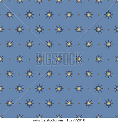 Cutel Hearts And Graphic Seamless Pattern Background Vector. EPS 10