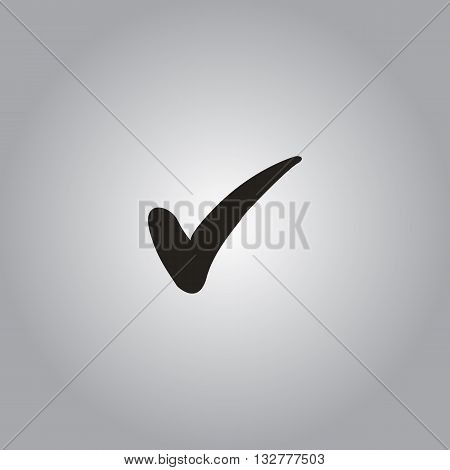 confirm icon check mark symbol vector checkbox