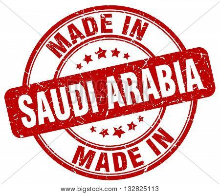 made in Saudi Arabia red round vintage stamp.Saudi Arabia stamp.Saudi Arabia seal.Saudi Arabia tag.Saudi Arabia.Saudi Arabia sign.Saudi.Arabia.Saudi Arabia label.stamp.made.in.made in.