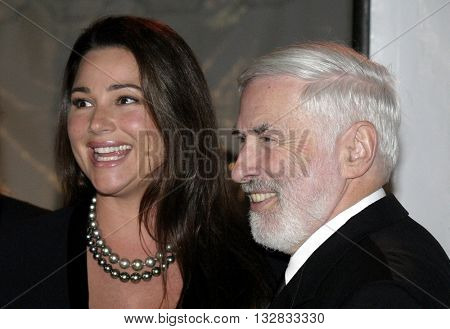 Keeley Shaye Smith and Dr. Elliott Katz at the 'In Defense of Animals Hosts 2nd Annual Guardian Award' at the Paramount Studios in Los Angeles, USA on October 30, 2004.