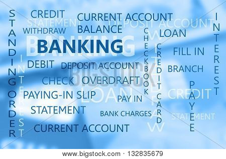 Banking Business Essential Backdrop.