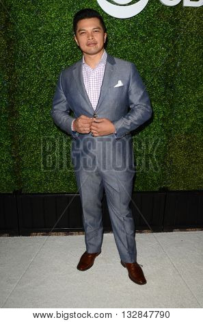 LOS ANGELES - JUN 2:  Vincent Rodriguez III at the 4th Annual CBS Television Studios Summer Soiree at the Palihouse on June 2, 2016 in West Hollywood, CA
