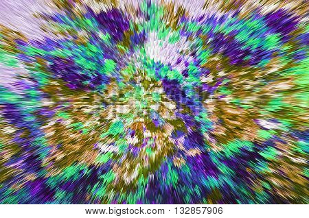 Color Extrusion Floral Background, Bright Colorful Abstract, Extrusion Blocks And Pyramids, The Grad