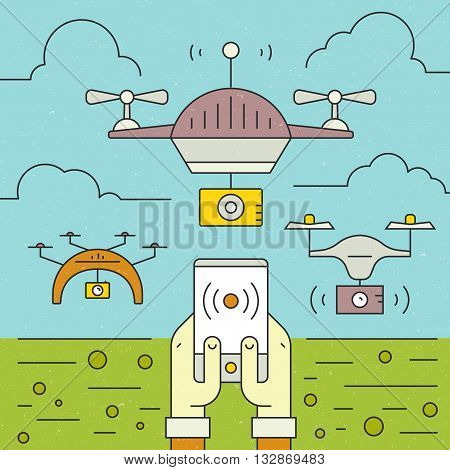 Drone Flyer Concept