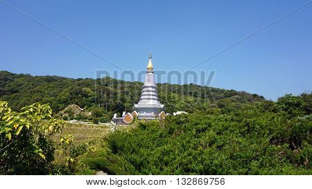 Pagode At Doi Inthanon