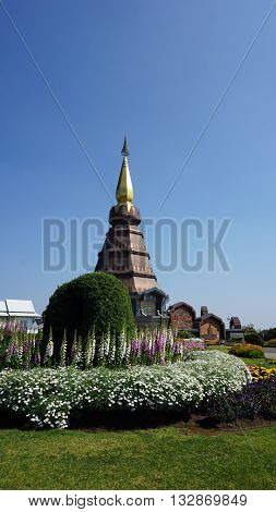 Pagode At Doi Inthanon
