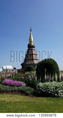Pagode At Doi Inthanon