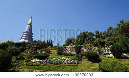 Pagode At Doi Inthanon