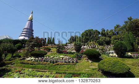 Pagode At Doi Inthanon