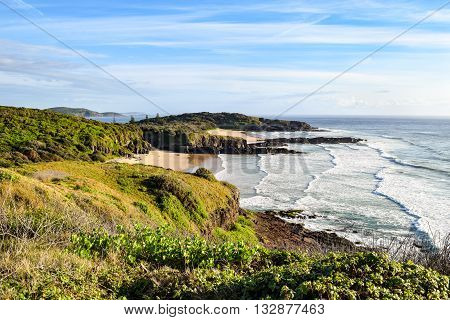 Coastline at 'Crescent Head' - on the east coast of Australia