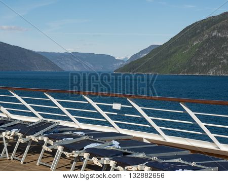 a cruise through the famous norwegian fjoerds