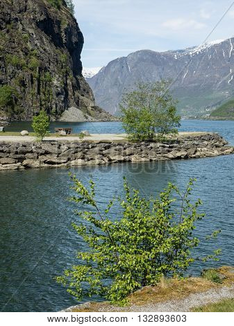 the wonderfull fjoerd of flam in norway