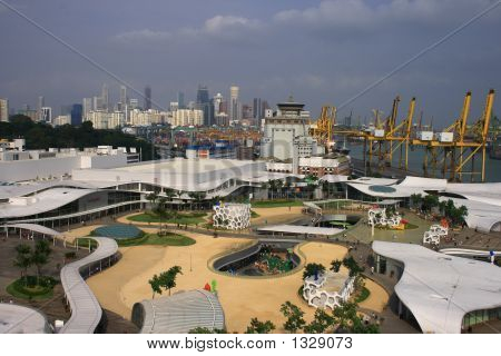 Ovansida av Vivo City