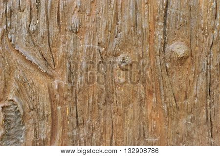 Peel wood pattern making for an interesting background.