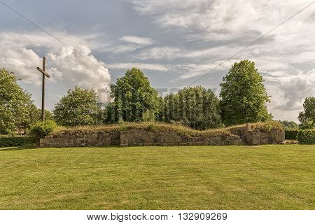 Ovraby stone church was built around the year 1100 to the site of older church.