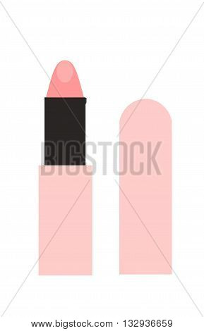 Nude Pink beauty glamour lipstick - makeup