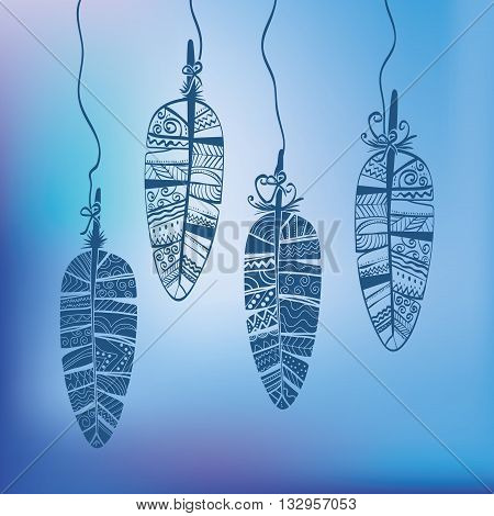 Bohemio concept with icon design, vector illustration 10 eps graphic.