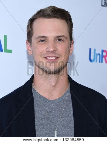 LOS ANGELES - JUN 04:  Freddie Stroma arrives to the 'UnReal' FYC ATAS Event  on June 04, 2016 in Hollywood, CA.                