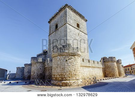 castle built in the XV century located in the town of Portillo in the province of Valladolid Castile and Leon Spain