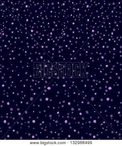 vector semless pattern with shiny glitter effect represents night sky