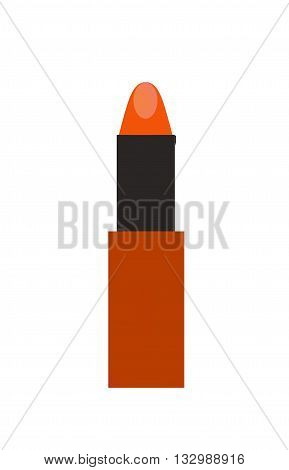 Orange beauty glamour lipstick - makeup, Orange lipstick