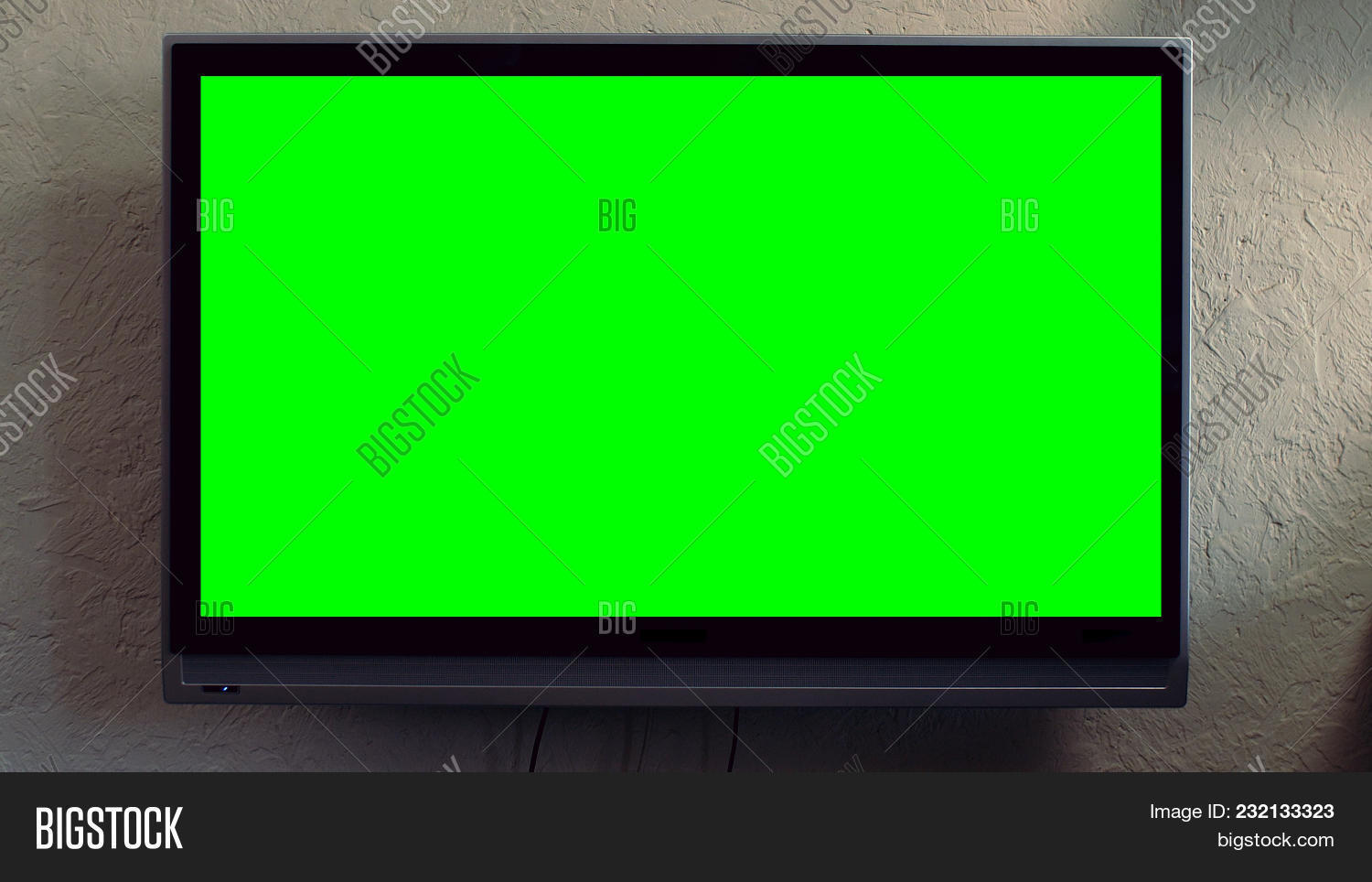 Flat Screen Tv Green Image & Photo (Free Trial) Bigstock