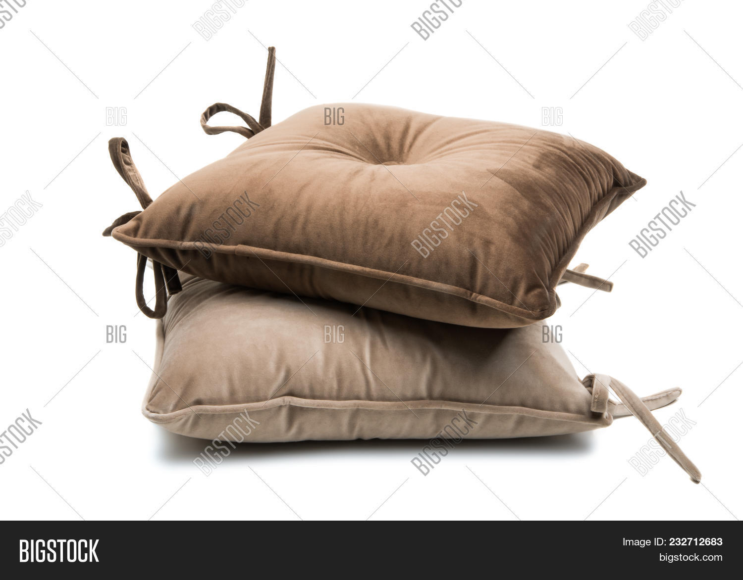 Soft Pillows On Chair Image & Photo (Free Trial) Bigstock