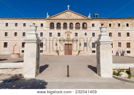 Facade Of Monastery Of Santa Maria De La Vid