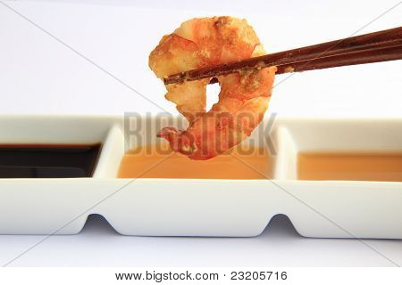 새우와 젓가락