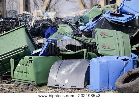 Pile Of Plastic Waste