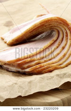 Hærdede lækker Bacon