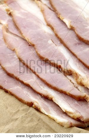 Hærdede lækker Bacon