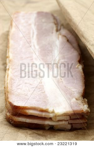 Hærdede lækker Bacon
