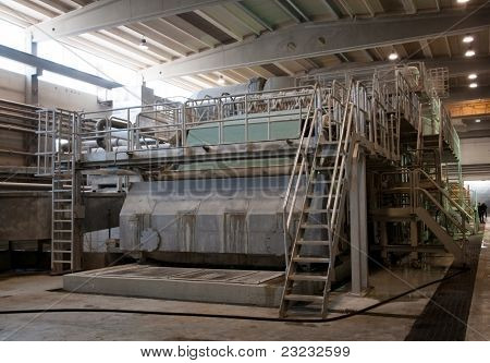 Papir og papirmasse mill - fabrik, plante