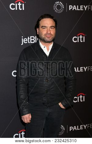 LOS ANGELES - MAR 21:  Johnny Galecki at the 2018 PaleyFest Los Angeles - 