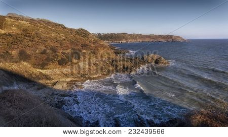 Brandy Cove On The South Side Of The Gower Peninsula In Swansea Which Was Used As A Smugglers Cove I
