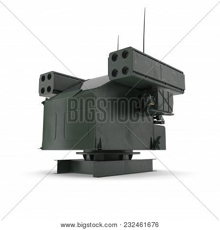 Avenger Air Defense System Twq-1 On White Background. 3d Illustration