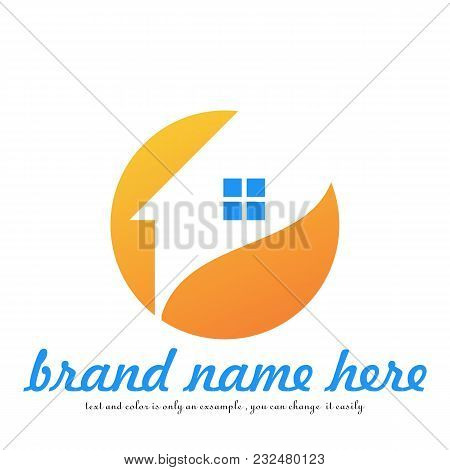 Creative Sample Round Building Logo Graphic Resources