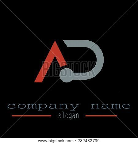 Creative Sample Letter Ad Logo Graphic Resources