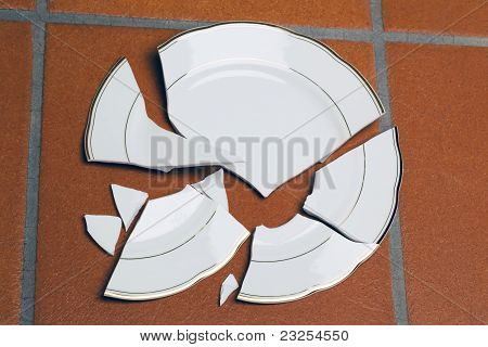 Brudte plader