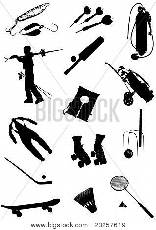 sporting goods symbols