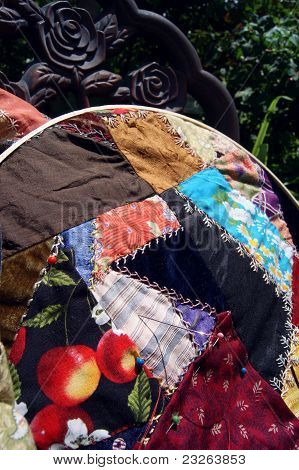 Vintage American crazy quilt