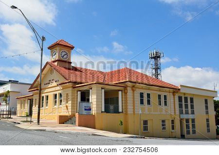 Gladstone, Queensland, Australia - January 3, 2018. Exterior View Of The Old Gladstone Post Office B