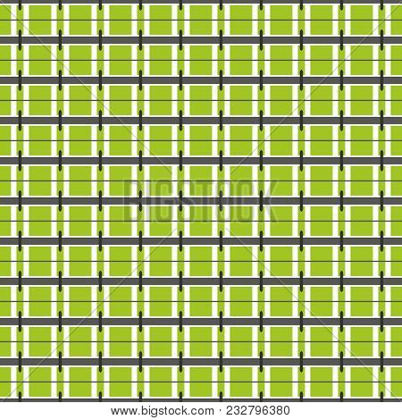 Ancient Geometric Pattern In Repeat. Fabric Print. Seamless Background, Mosaic Ornament, Ethnic Styl