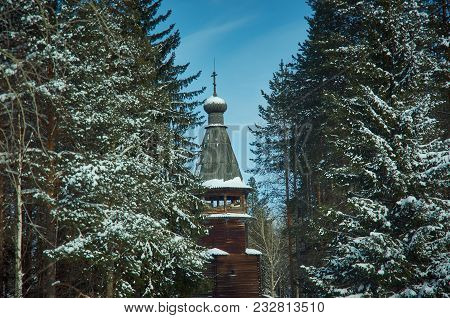 Russian Traditional Wooden Church