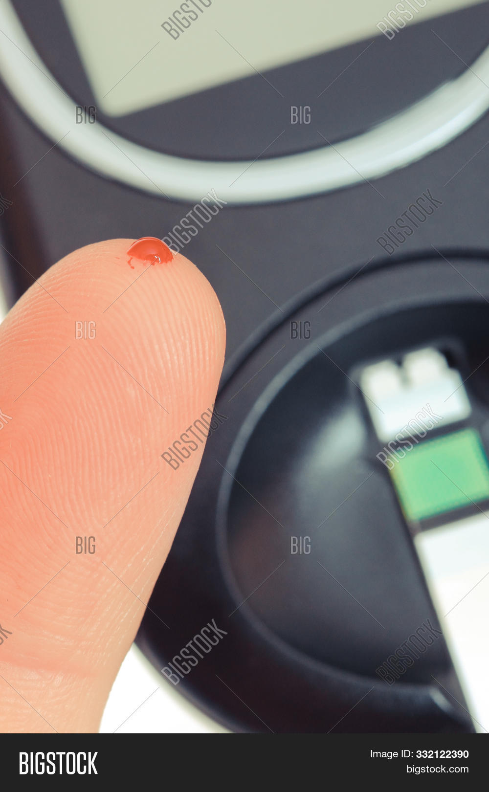 Finger Blood Glucose Image & Photo (Free Trial) Bigstock
