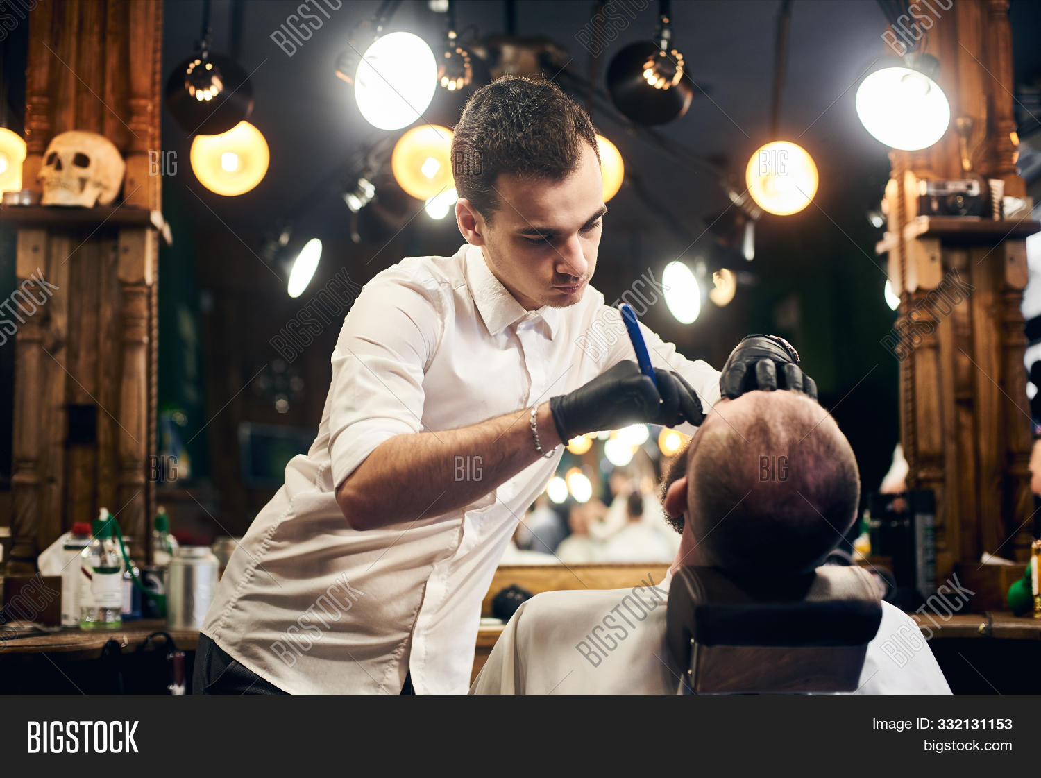 Young Male Barber Image & Photo (Free Trial) Bigstock